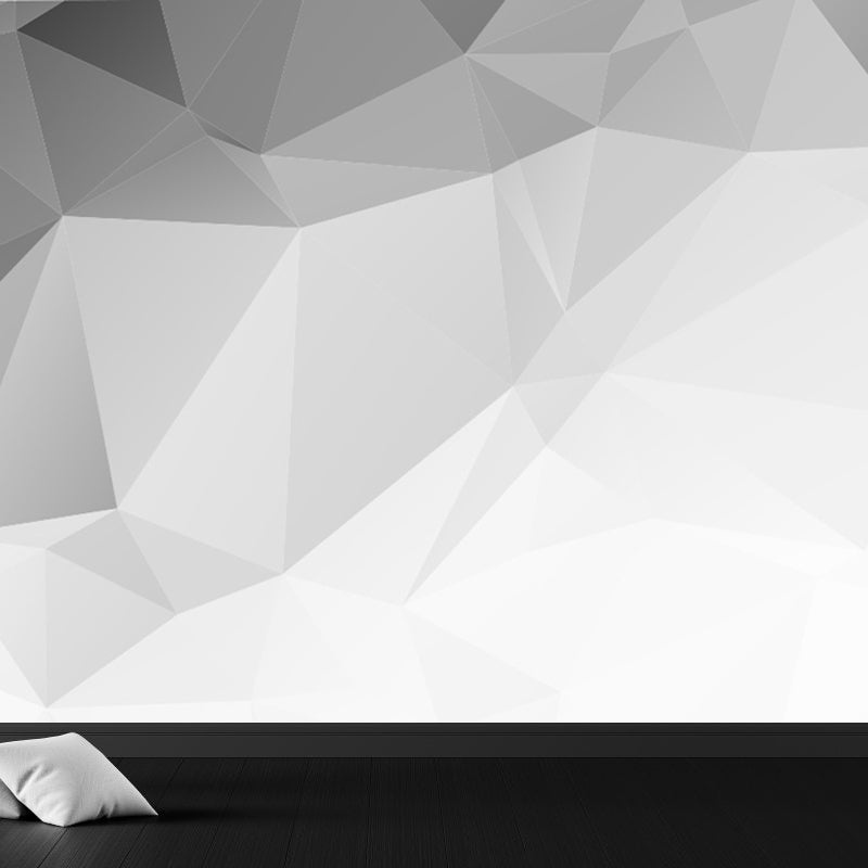 Graphic Mural Wallpaper Pastel Color Contemporary Wall Covering for Girls Bedroom Clearhalo 'Wall Decor' 'Wall Mural' 1638039