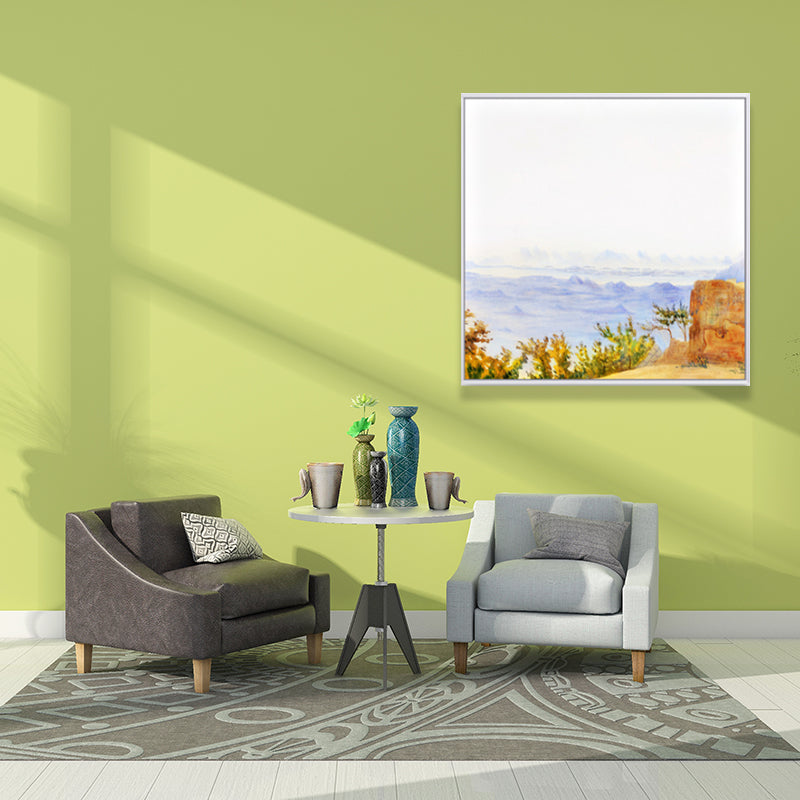 Rustic Natural Treasure Scenery Art Print Canvas Textured Purple Wall Decoration Purple Design 1 Clearhalo 'Art Gallery' 'Canvas Art' 'Country Art Gallery' 'French Country' 'Rustic' Arts' 1638422