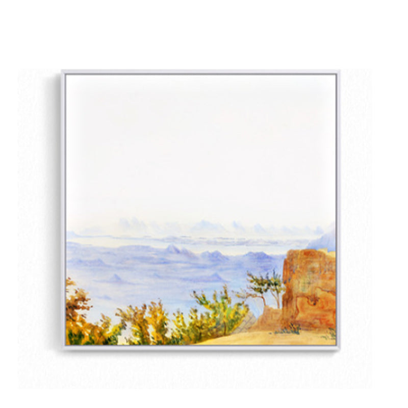 Rustic Natural Treasure Scenery Art Print Canvas Textured Purple Wall Decoration Clearhalo 'Art Gallery' 'Canvas Art' 'Country Art Gallery' 'French Country' 'Rustic' Arts' 1638425