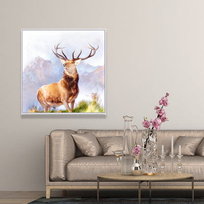 Rustic Natural Treasure Scenery Art Print Canvas Textured Purple Wall Decoration Purple Design 2 Clearhalo 'Art Gallery' 'Canvas Art' 'Country Art Gallery' 'French Country' 'Rustic' Arts' 1638429