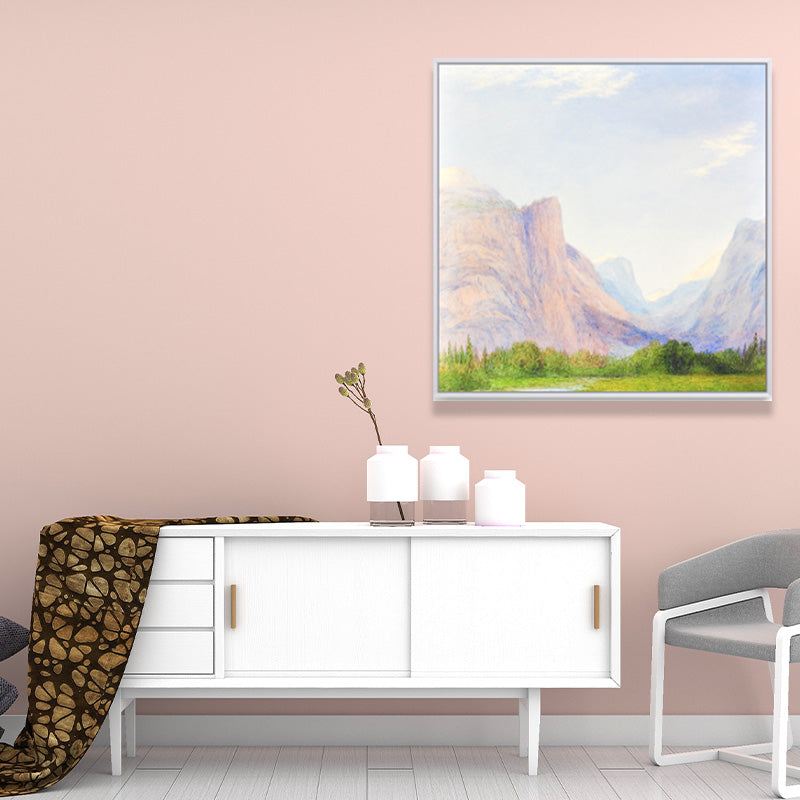 Rustic Natural Treasure Scenery Art Print Canvas Textured Purple Wall Decoration Purple Design 3 Clearhalo 'Art Gallery' 'Canvas Art' 'Country Art Gallery' 'French Country' 'Rustic' Arts' 1638436