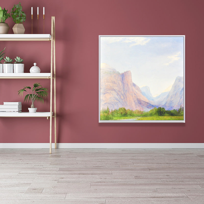 Rustic Natural Treasure Scenery Art Print Canvas Textured Purple Wall Decoration Clearhalo 'Art Gallery' 'Canvas Art' 'Country Art Gallery' 'French Country' 'Rustic' Arts' 1638437