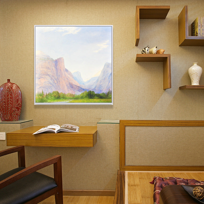 Rustic Natural Treasure Scenery Art Print Canvas Textured Purple Wall Decoration Clearhalo 'Art Gallery' 'Canvas Art' 'Country Art Gallery' 'French Country' 'Rustic' Arts' 1638438