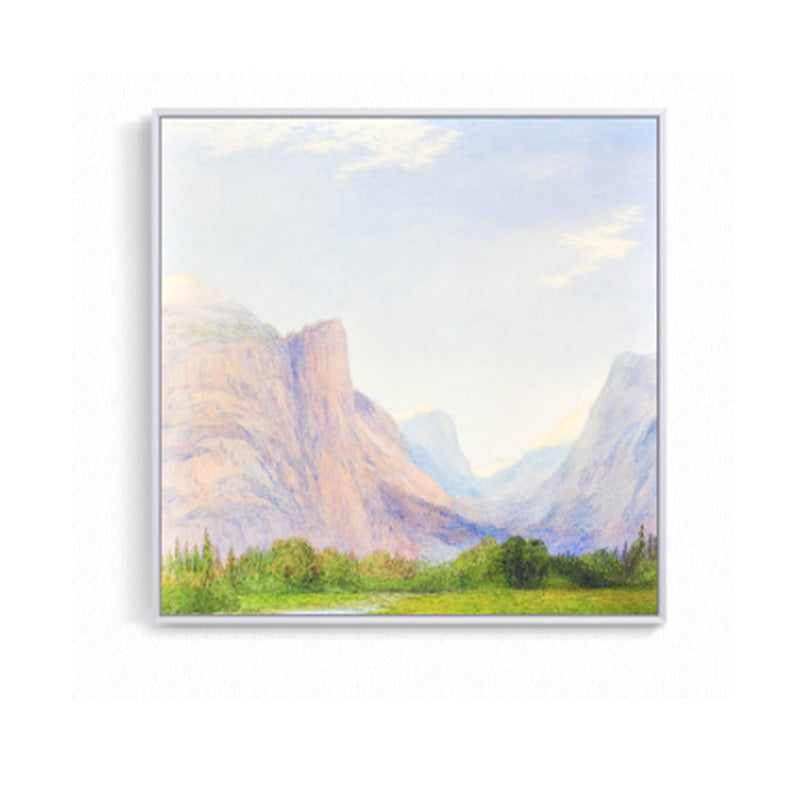 Rustic Natural Treasure Scenery Art Print Canvas Textured Purple Wall Decoration Clearhalo 'Art Gallery' 'Canvas Art' 'Country Art Gallery' 'French Country' 'Rustic' Arts' 1638439