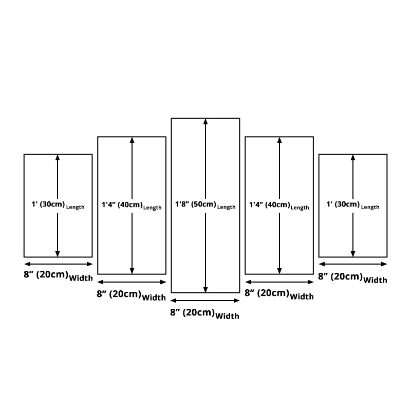 Gold Sunset Egypt Pyramids Canvas Landmark Global Inspired Multi-Piece Wall Art Print Clearhalo 'Arts' 'Canvas Art' 1639138