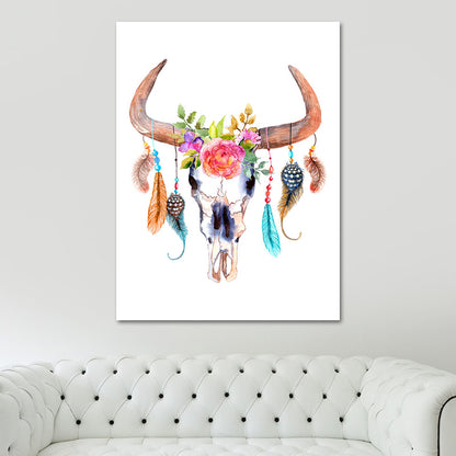 Headwear Painting Canvas Textured Childrens Art Living Room Wall Decoration in White White Design 1 Clearhalo 'Art Gallery' 'Canvas Art' 'Kids' Arts' 1639213