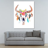 Headwear Painting Canvas Textured Childrens Art Living Room Wall Decoration in White Clearhalo 'Art Gallery' 'Canvas Art' 'Kids' Arts' 1639214