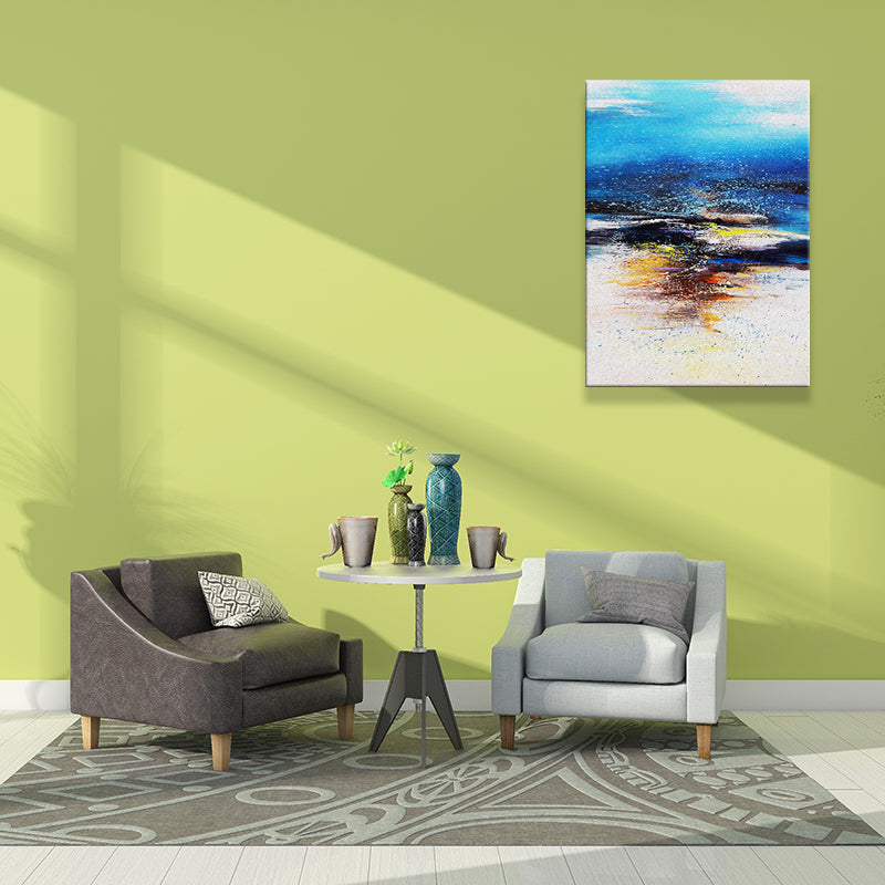 Canvas Textured Painting Modernism Abstract Pattern Wall Art for Living Room Clearhalo 'Art Gallery' 'Canvas Art' 'Contemporary Art Gallery' 'Modern' Arts' 1639256