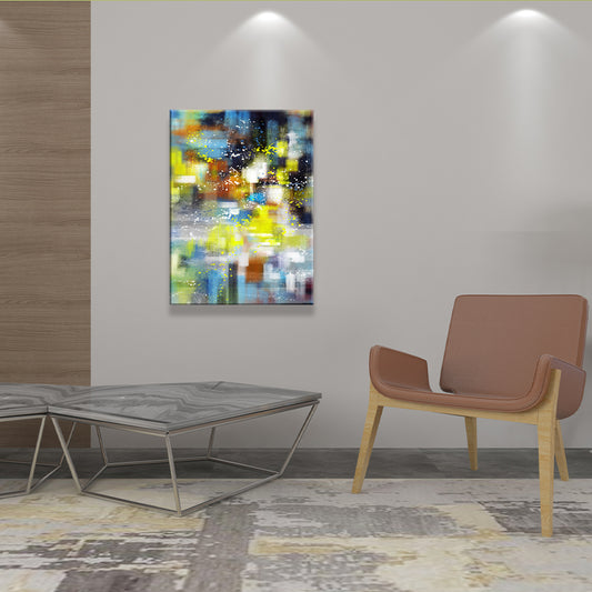 Canvas Textured Painting Modernism Abstract Pattern Wall Art for Living Room Clearhalo 'Art Gallery' 'Canvas Art' 'Contemporary Art Gallery' 'Modern' Arts' 1639263
