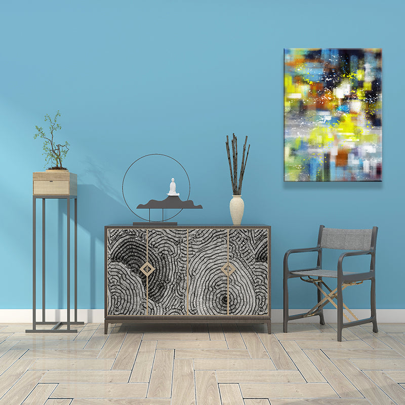 Canvas Textured Painting Modernism Abstract Pattern Wall Art for Living Room Clearhalo 'Art Gallery' 'Canvas Art' 'Contemporary Art Gallery' 'Modern' Arts' 1639264