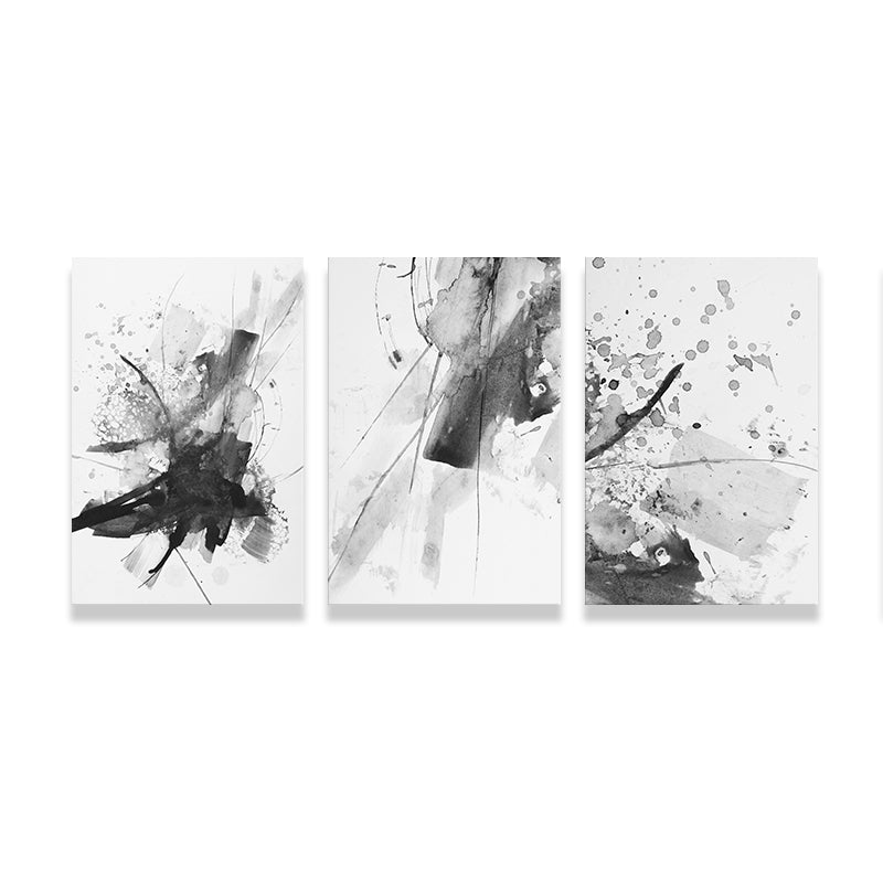 Abstract Spray Paint Art Print Contemporary Canvas Wall Decoration for Living Room Clearhalo 'Art Gallery' 'Canvas Art' 'Traditional' Arts' 1639279