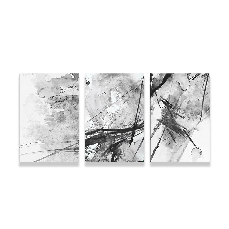 Abstract Spray Paint Art Print Contemporary Canvas Wall Decoration for Living Room Clearhalo 'Art Gallery' 'Canvas Art' 'Traditional' Arts' 1639286