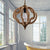 Antique Brass Geometric Cage Pendant Lighting Vintage Style Rope 1 Head Restaurant Ceiling Light Fixture Antique Brass Clearhalo 'Art Deco Pendants' 'Cast Iron' 'Ceiling Lights' 'Ceramic' 'Crystal' 'Industrial Pendants' 'Industrial' 'Metal' 'Middle Century Pendants' 'Pendant Lights' 'Pendants' 'Tiffany' Lighting' 163937