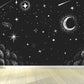 Contemporary Starry Sky View Mural Decal Dark Color Stain-Proofing Wall Decor for Bathroom Clearhalo 'Wall Decor' 'Wall Mural' 1640382