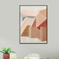 Indoor Stairs Wall Decor in Light Color Contemporary Style Canvas for Dining Room Clearhalo 'Art Gallery' 'Canvas Art' 'Contemporary Art Gallery' 'Modern' Arts' 1640900