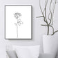 Canvas White Painting Nordic Charcoal Drawings Hand in Hand Wall Art Decor, Multiple Sizes White Design 3 Clearhalo 'Arts' 'Canvas Art' 1640988