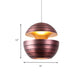 Nordic Globe Ceiling Lamp Metal Purple 1 Light Hanging Pendant Light for Dining Room Clearhalo 'Ceiling Lights' 'Modern Pendants' 'Modern' 'Pendant Lights' 'Pendants' Lighting' 164099