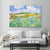 Post Impressionism Canvas Wall Art Green Van Gogh Farm Field Painting for Living Room Green Clearhalo 'Art Gallery' 'Canvas Art' 'Country Art Gallery' 'French Country' 'Rustic' Arts' 1641022