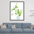 Noordse bonsai kunst print canvas textureerde pastelkleurige kleur muur decor voor zitkamer