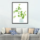 Nordic Bonsai Art Print Canvas Textured Pastel Color Wall Decor for Sitting Room Clearhalo 'Arts' 'Canvas Art' 1641100