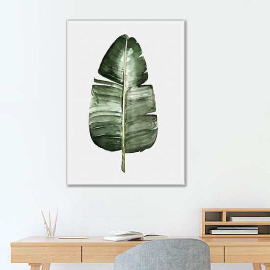 Photo inspiration: Botanic Leaf Print Wall Art Minimalism Textured Canvas In Pastel Photo Inspiration