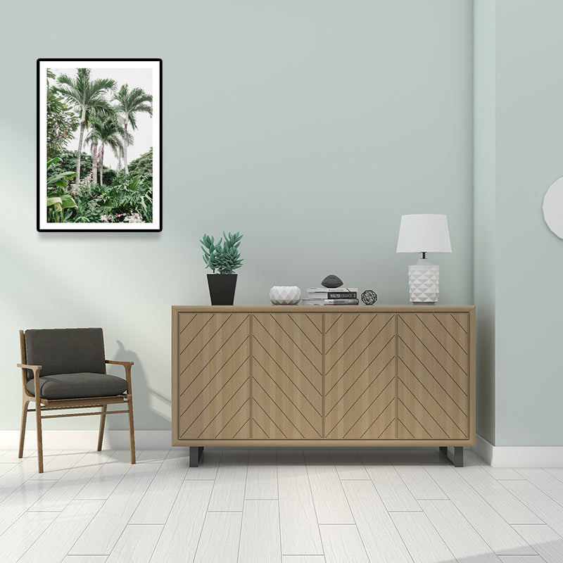 Green Areca Trees Wall Art Print Textured Tropical House Interior Wrapped Canvas Clearhalo 'Art Gallery' 'Canvas Art' 'Coastal Art Gallery' 'Tropical' Arts' 1641725
