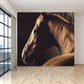 Extra Large Horse Mural Soft Color Non-Woven Wall Decor for Living Room, Personalised Clearhalo 'Wall Decor' 'Wall Mural' 1646437