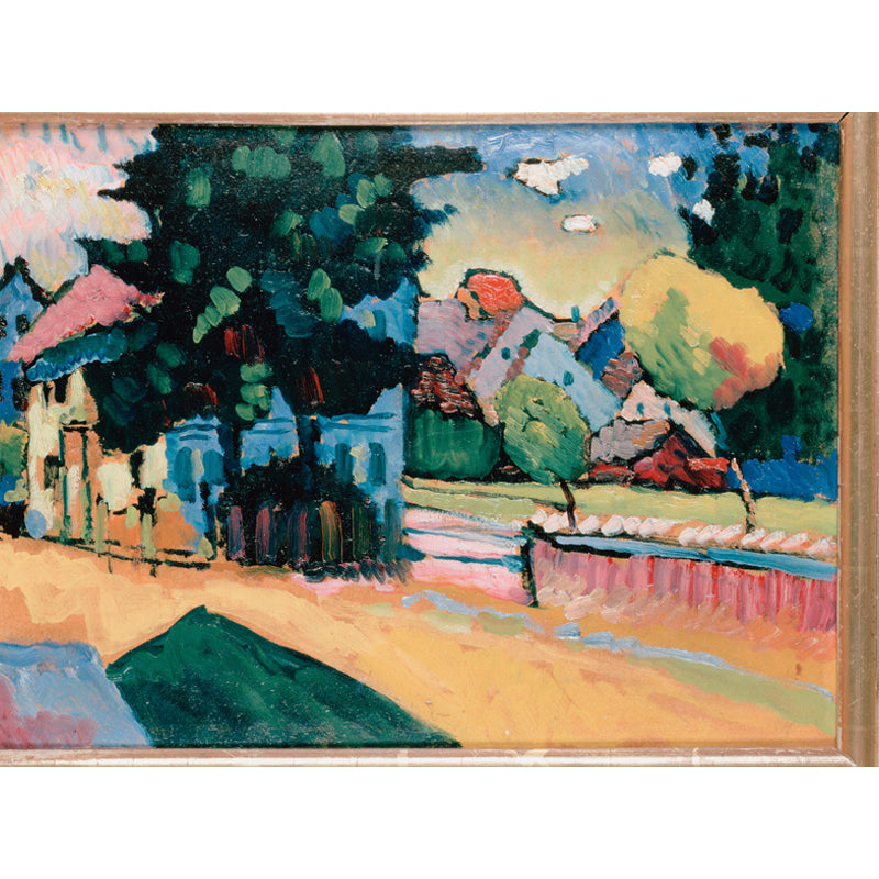 Rural Scene Mural Decal Contemporary Art Decorative Playroom Wall Covering, Custom Printed Clearhalo 'Wall Decor' 'Wall Mural' 1646738