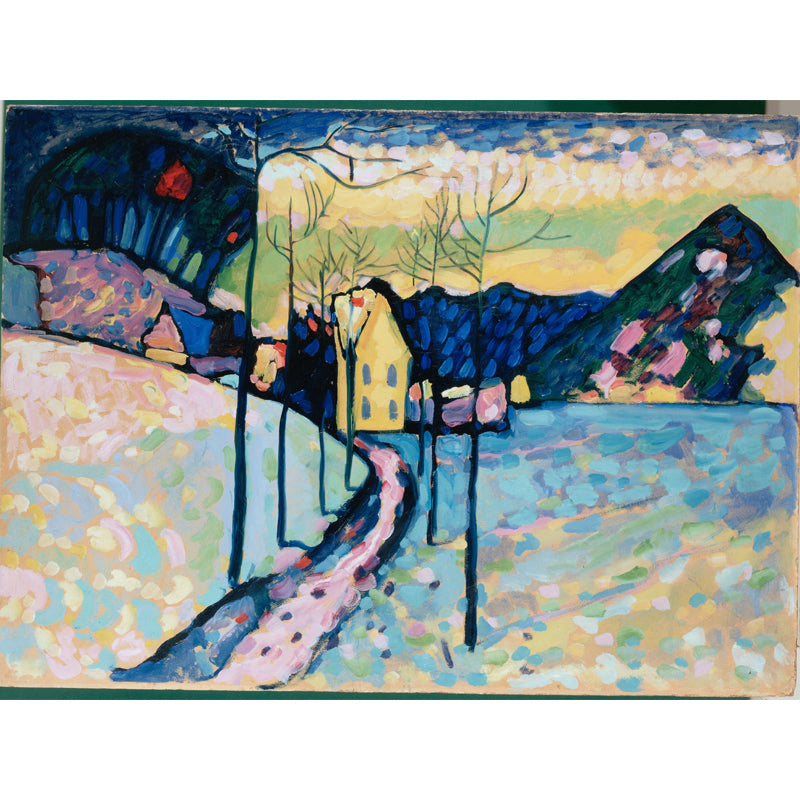 Rural Scene Mural Decal Contemporary Art Decorative Playroom Wall Covering, Custom Printed Clearhalo 'Wall Decor' 'Wall Mural' 1646743