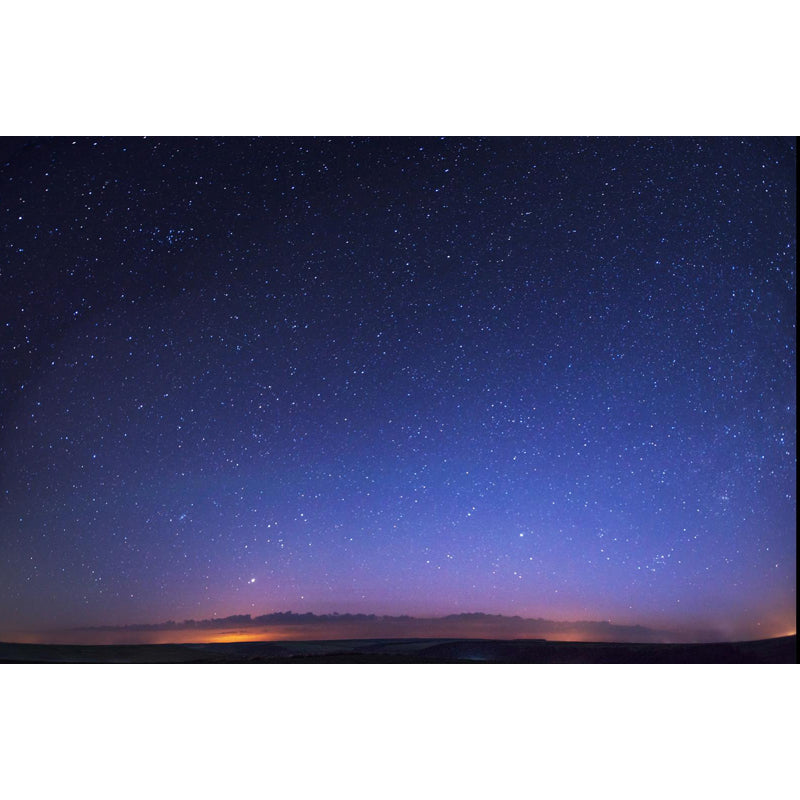 Full Size Photography Modern Mural Decal with Night Sky Pattern Constellations in Purple Clearhalo 'Wall Decor' 'Wall Mural' 1646783