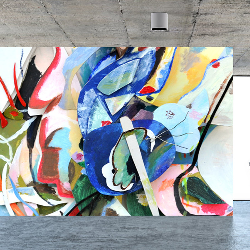 Multicolored Pattern Mural Decal Modern Artistic Non-Woven Material Wall Covering Clearhalo 'Wall Decor' 'Wall Mural' 1647236