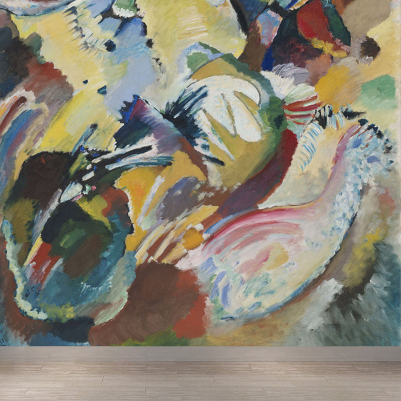 Multicolored Pattern Mural Decal Modern Artistic Non-Woven Material Wall Covering Clearhalo 'Wall Decor' 'Wall Mural' 1647240