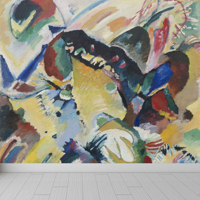 Multicolored Pattern Mural Decal Modern Artistic Non-Woven Material Wall Covering Clearhalo 'Wall Decor' 'Wall Mural' 1647241