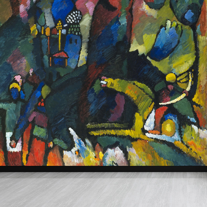 Multicolored Pattern Mural Decal Modern Artistic Non-Woven Material Wall Covering Clearhalo 'Wall Decor' 'Wall Mural' 1647250