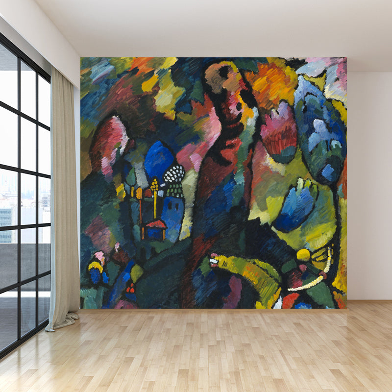 Multicolored Pattern Mural Decal Modern Artistic Non-Woven Material Wall Covering Clearhalo 'Wall Decor' 'Wall Mural' 1647251