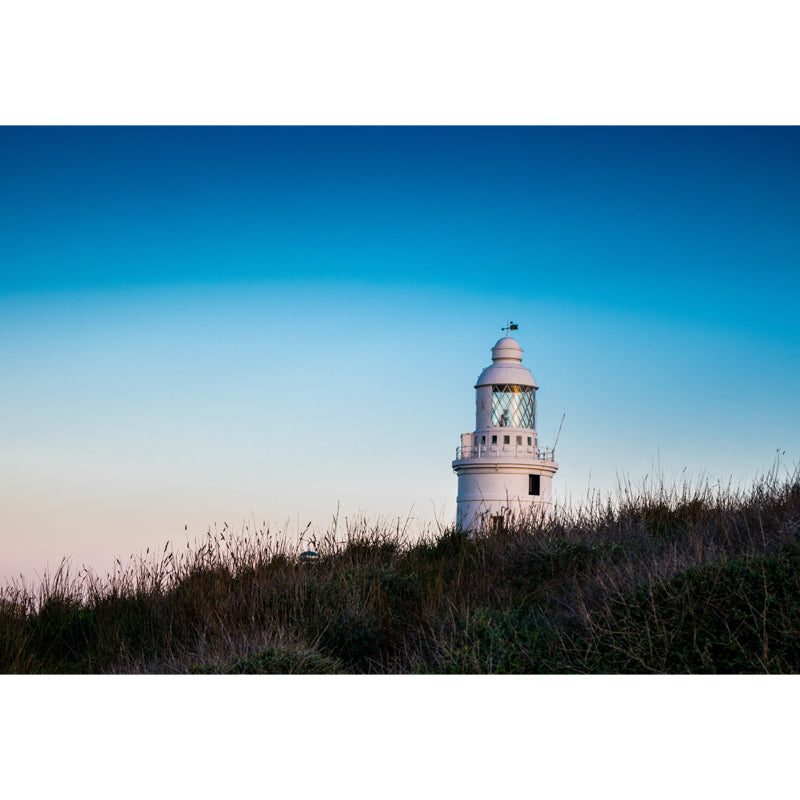 Extra Large Lighthouse Mural Blue Non-Woven Cloth Wall Covering for Bedroom, Custom Clearhalo 'Wall Decor' 'Wall Mural' 1647432