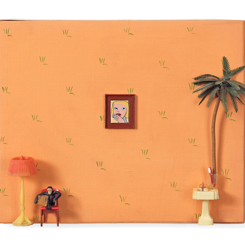 Soft Color Pop Art Mural Contemporary Aesthetic Stain-Proof Wall Decor for Playroom Clearhalo 'Wall Decor' 'Wall Mural' 1647547