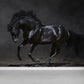 Whole Smart Steed Mural Wallpaper for Wall Decor Contemporary Boys Room Wall Art Black Design 2 Clearhalo 'Wall Decor' 'Wall Mural' 1647599