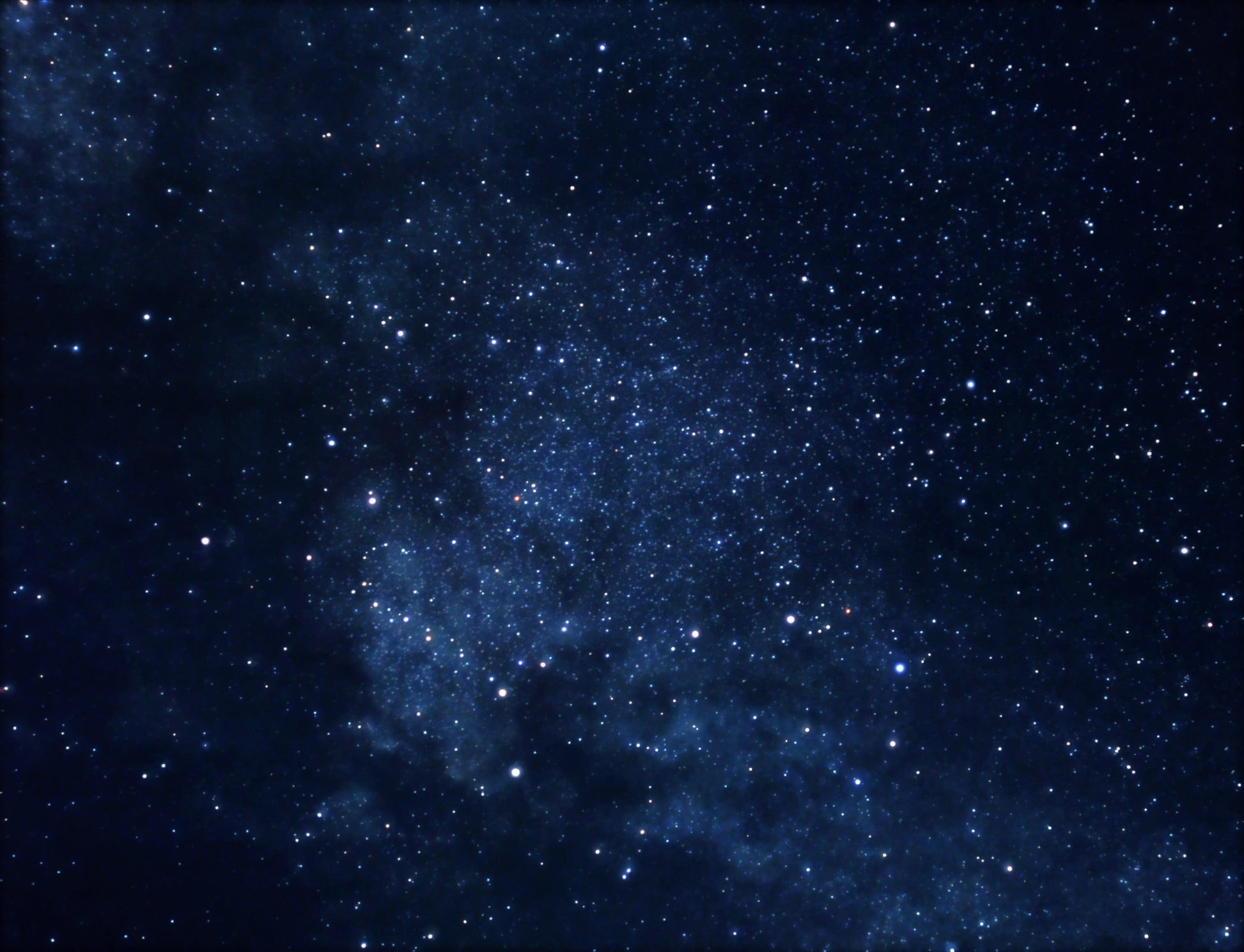 Night Sky Constellations Mural Decal Contemporary Non-Woven Texture Wall Covering in Blue Blue Design 1 Clearhalo 'Wall Decor' 'Wall Mural' 1647794