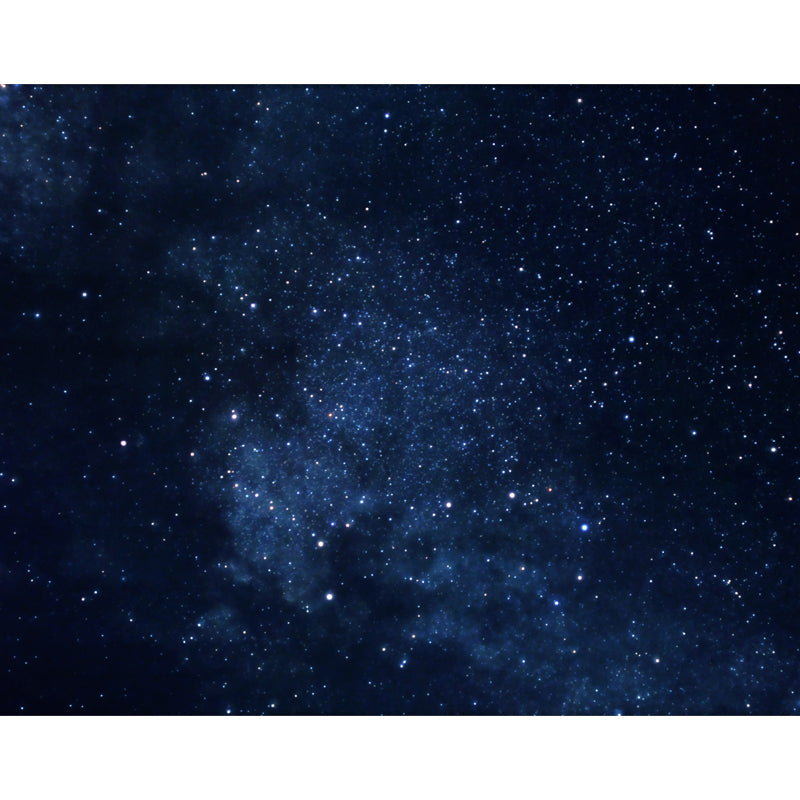Night Sky Constellations Mural Decal Contemporary Non-Woven Texture Wall Covering in Blue Clearhalo 'Wall Decor' 'Wall Mural' 1647801
