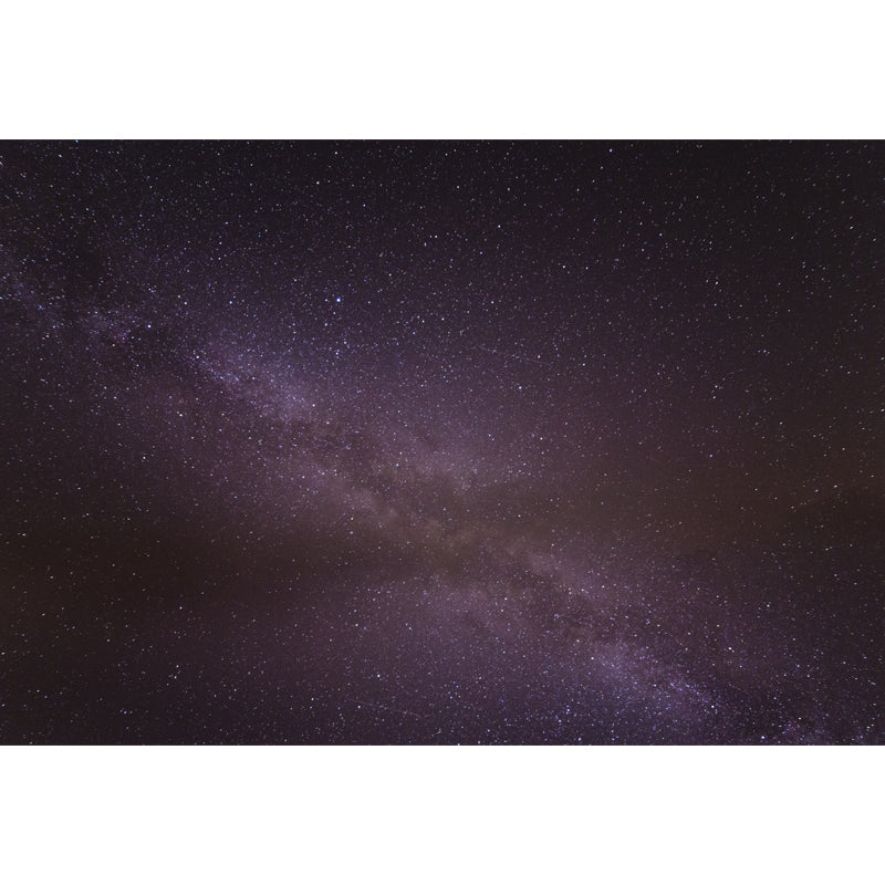 Modern Constellation Scene Wall Mural Non-Woven Stain-Proof Purple Wall Art for Dining Room Clearhalo 'Wall Decor' 'Wall Mural' 1647871