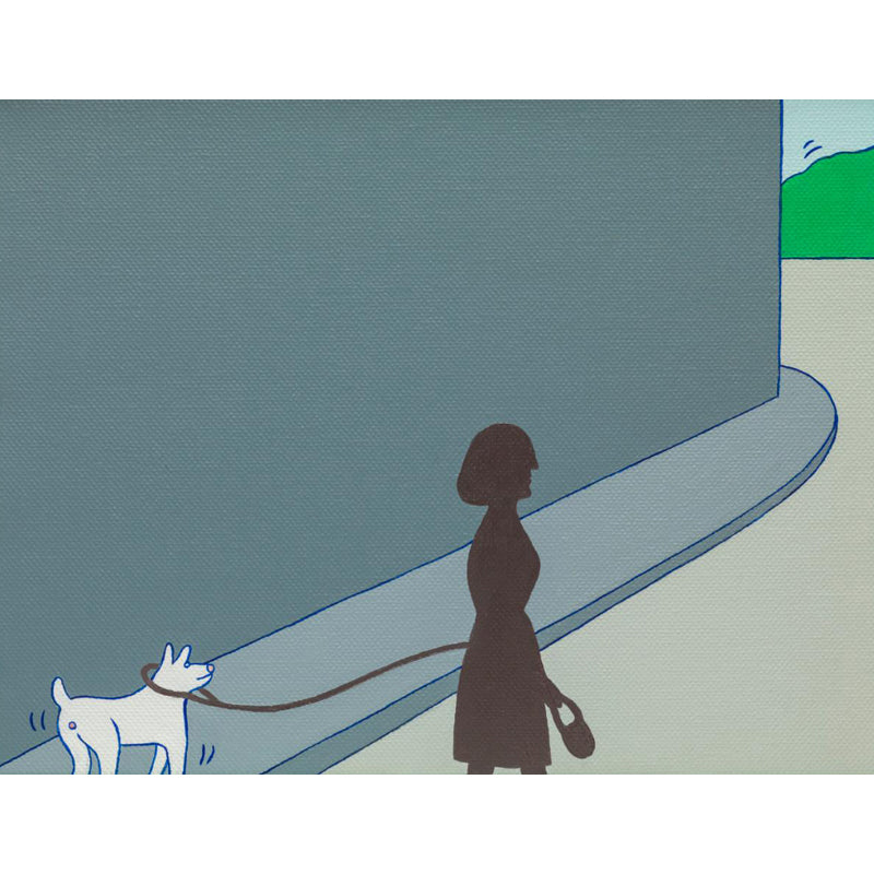 Novelty Figure View Mural Wallpaper Contemporary Art Non-Woven Cloth Wall Covering Clearhalo 'Wall Decor' 'Wall Mural' 1647891