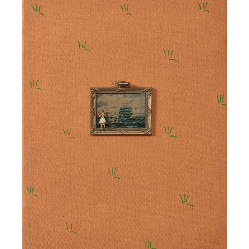 Modern Aesthetics Art Mural Decal Light Color Stain-Proofing Wall Decor for Bedroom Clearhalo 'Wall Decor' 'Wall Mural' 1647901