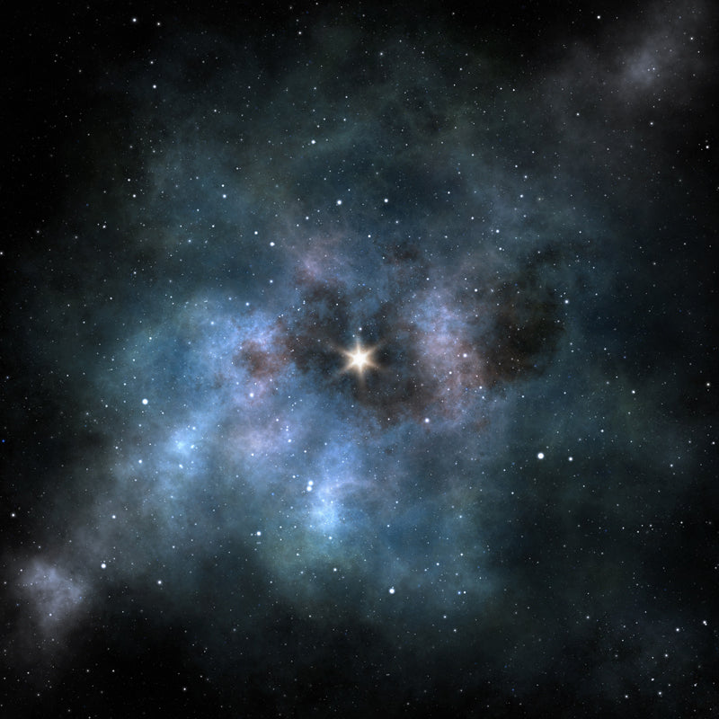 Huge Constellations View Mural for Bathroom Universe Wall Art in Dark Color, Stain-Proofing Clearhalo 'Wall Decor' 'Wall Mural' 1648281