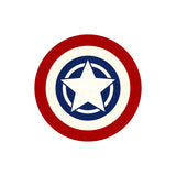 Red and Blue Round Wall Light Cartoon LED Acrylic Wall Lighting with Star Pattern in Warm/White Light Clearhalo 'Wall Lamps & Sconces' 'Wall Lights' Lighting' 1649786