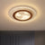 Acrylic Round Flush Ceiling Light Nordic LED Clear Flushmount Lighting with Flower and Globe Design, Warm/White Light Clear Clearhalo 'Ceiling Lights' 'Close To Ceiling Lights' 'Close to ceiling' 'Flush mount' Lighting' 1650953