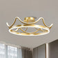 Metal Crown Flush Mount Light Kids LED Close to Ceiling Lamp with Round Canopy in Pink/Gold Gold Clearhalo 'Ceiling Lights' 'Close To Ceiling Lights' 'Close to ceiling' 'Flush mount' Lighting' 1651246