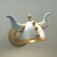 Metallic Horn Hat Wall Light Sconce Cartoon 1 Head Gold and Silver Wall Mount Lamp Fixture Clearhalo 'Wall Lamps & Sconces' 'Wall Lights' Lighting' 1652091