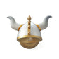 Metallic Horn Hat Wall Light Sconce Cartoon 1 Head Gold and Silver Wall Mount Lamp Fixture Clearhalo 'Wall Lamps & Sconces' 'Wall Lights' Lighting' 1652092