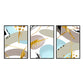 Abstract Print Wall Art Set Pastel Color Canvas Wall Decor for Living Room, Textured Clearhalo 'Arts' 'Canvas Art' 1652244